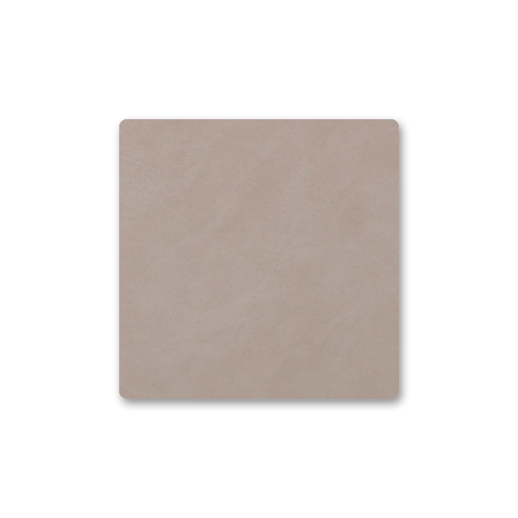 A water resistant LIND DNA Square Glass Mat on a white background.