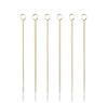 A set of five Viski Belmont Cocktail Picks with Gestalt Haus design on a white background.