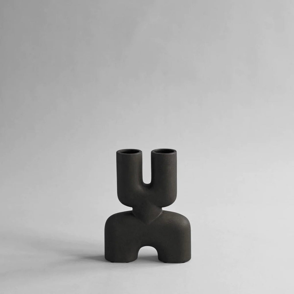 A COBRA DOUBLE SCULPTURES vase on a white background from 101 COPENHAGEN, available exclusively at Gestalt Haus.