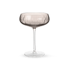A LOUISE ROE CRYSTAL CHAMPAGNE COUPE showcased against a black background at Gestalt Haus.