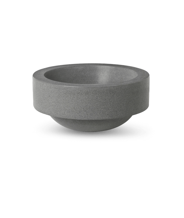 A GALLERY OBJECT BOWL by LOUISE ROE on a white background with Gestalt Haus influences.
