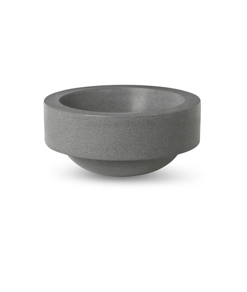 A GALLERY OBJECT BOWL by LOUISE ROE on a white background with Gestalt Haus influences.