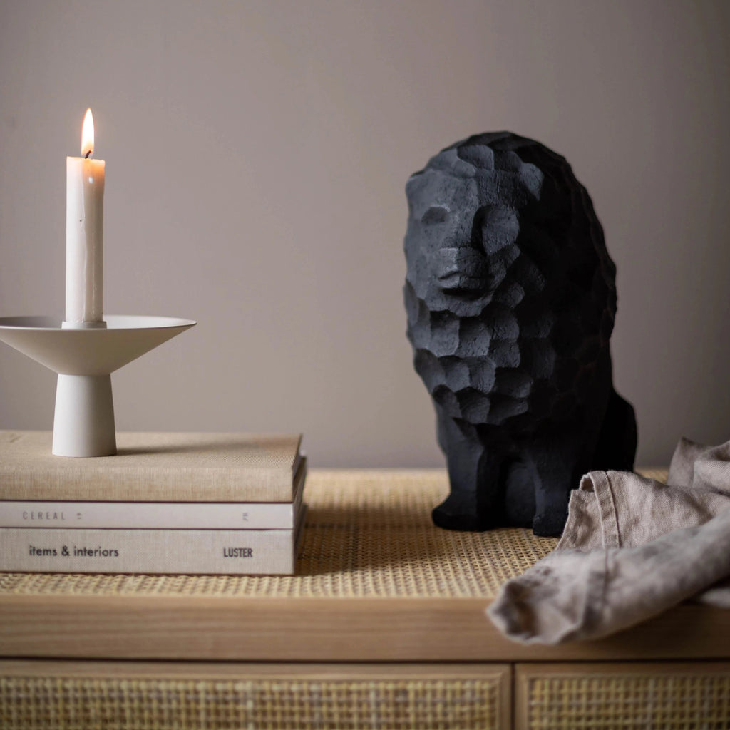 Black Cooee Design Lion of Judah sculpture — official Gestalt product photo