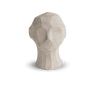 A COOEE OLUFEMI HEAD SCULPTURE showcasing its Gestalt Haus-inspired design on a white background.