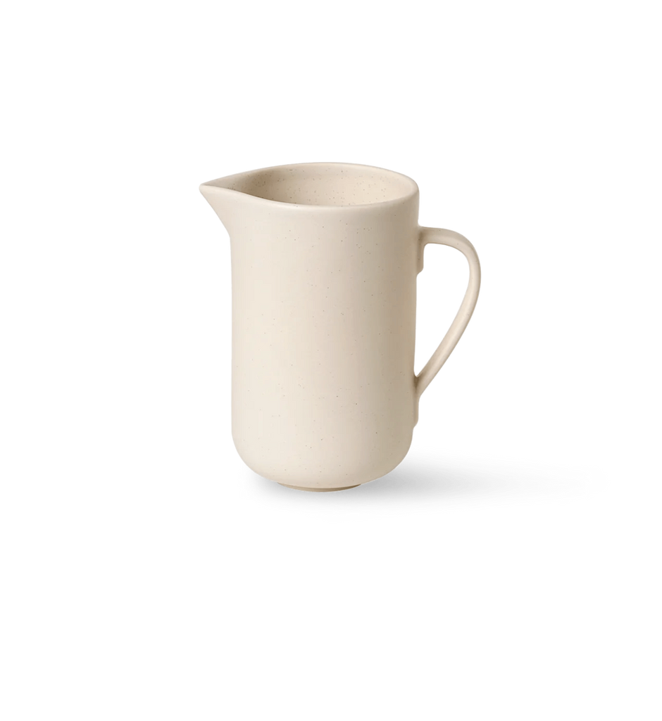 A LOUISE ROE PISU PITCHER showcased against a black background at Gestalt Haus.