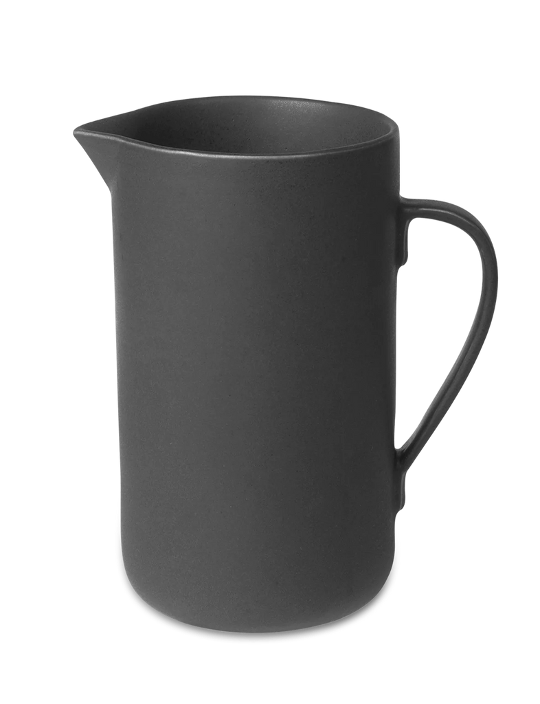 A PISU pitcher featuring Gestalt Haus on a black background.