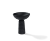 A black NERA BOWL with a shadow on it, from the brand ZANAT, combines Gestalt and Haus elements.