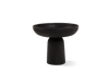 A black NERA BOWL with a white background, embodying Gestalt Haus.
